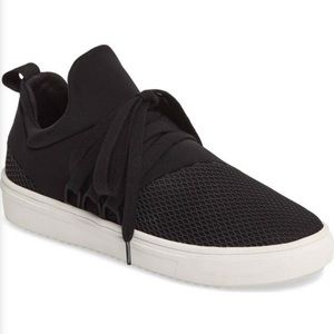 Steve Madden Lancer Black High Top Fashion Sneaker